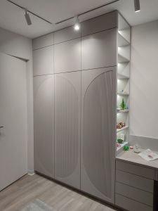 fronty ryflowane mdf lakier polmat szafa na wymiar